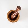 Picture of ZWC - Natural Coconut Wood Mortar & Pestle